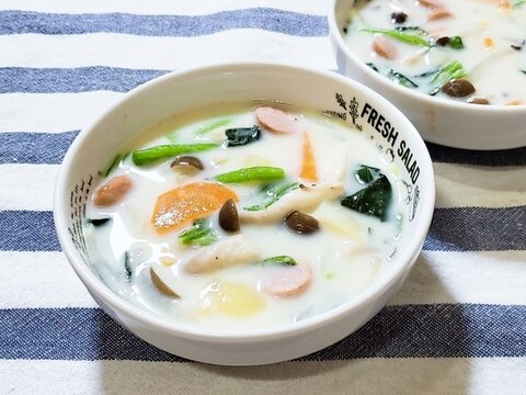 野菜沢クリームコーンスープ